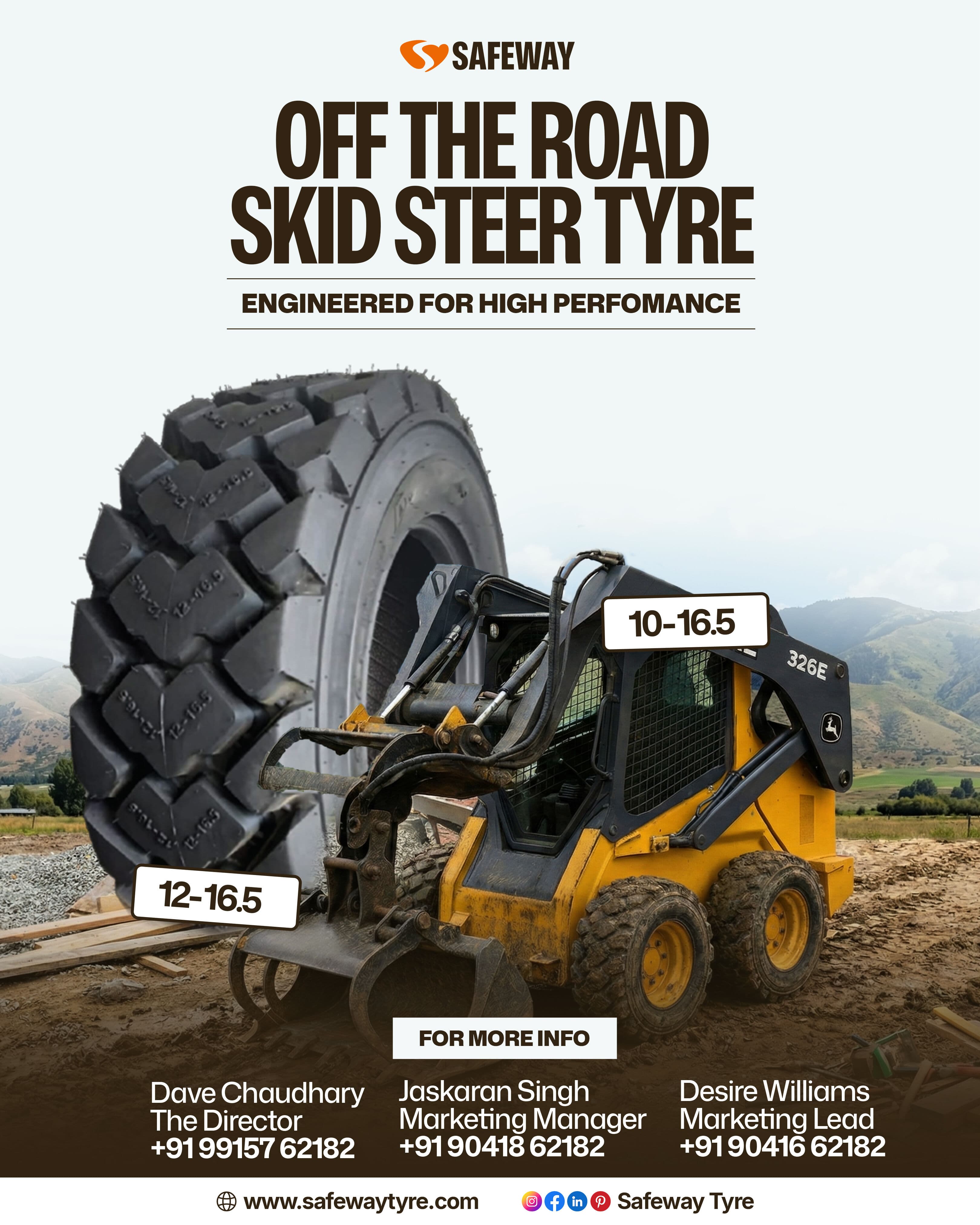 SKID STEER TYRES